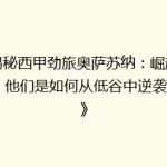《揭秘西甲劲旅奥萨苏纳：崛起之路，他们是如何从低谷中逆袭的？》